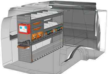 Fahrzeugeinrichtungen Caddy Cargo CA 1509 21