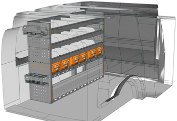 Fahrzeugeinrichtungen Caddy Cargo CA 1509 23