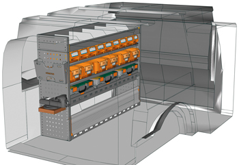 Fahrzeugeinrichtungen Caddy Cargo CA 1511 P9